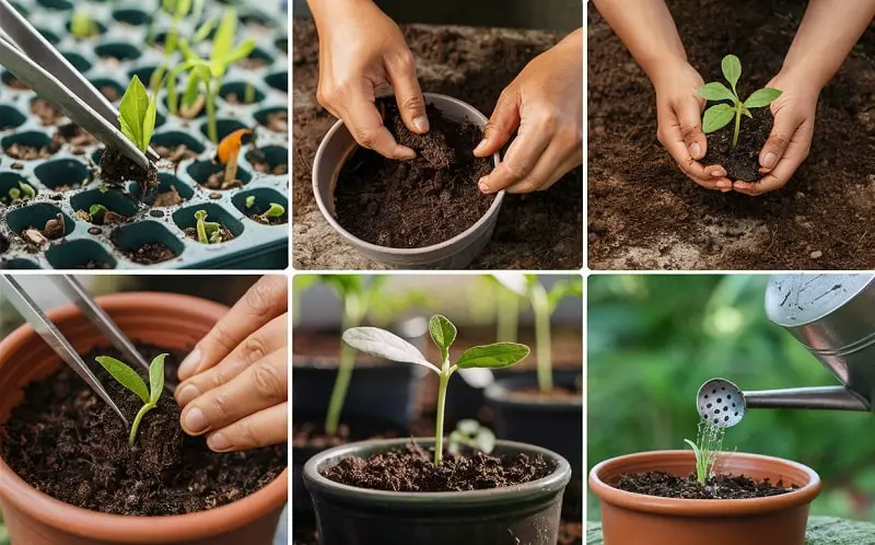 How to Transplant Seedlings